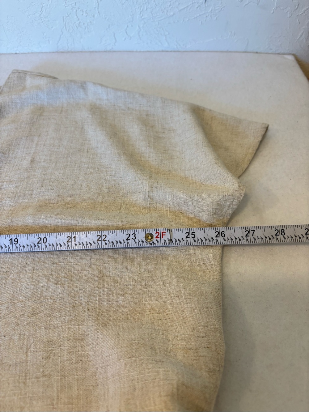 CP with Love P Cill Linen Blend Midi Caftan Dress Beige V-Neck Size Medium - Picture 6 of 9